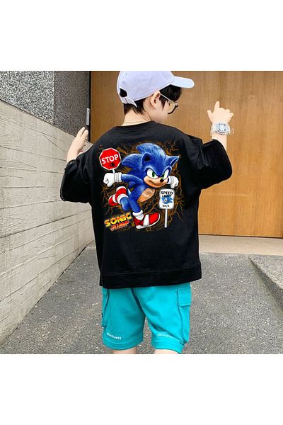 Touz Moda Μπλουζάκι Sonic Kids Printed