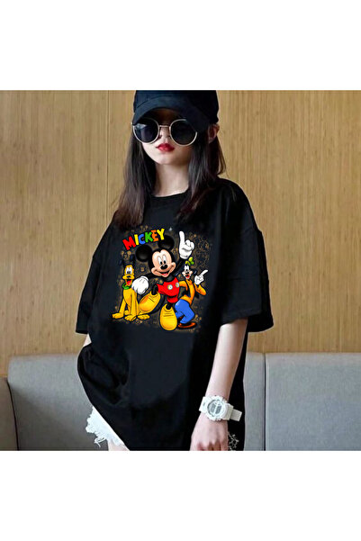 Toum تي شيرت مطبوع عليه أزياء ميكي كيدز