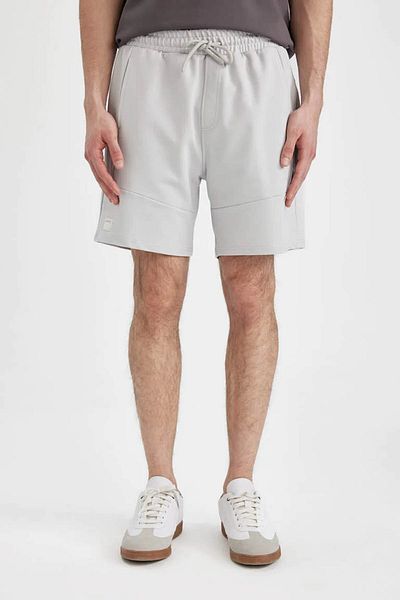 DeFacto Men's Shorts Dark Gray B8674AX/GR184