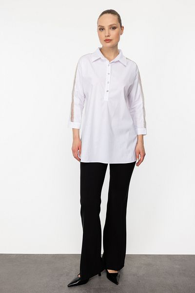 Ekol Handle Stone Striped Tunic