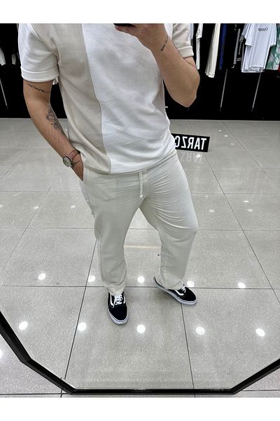 Tarz Cool Ανδρικό παντελόνι Jogger - Κανονική εφαρμογή
