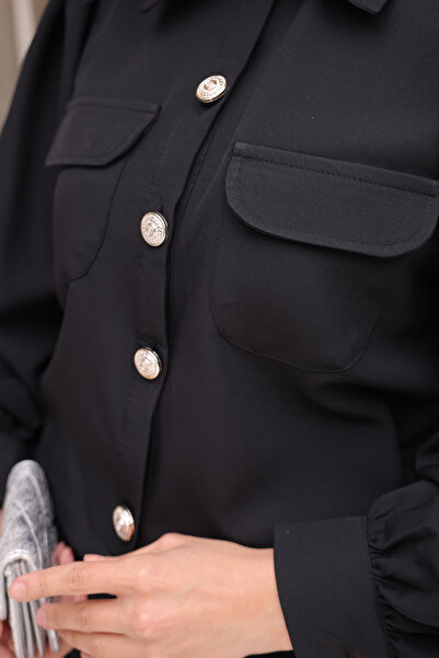 benguen Women's Skirted Hijab Suit 2091 Black