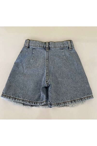 DMB BOYS & GIRLS Kız Çocuk Kot Şort Etek