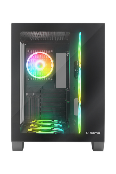 Zeiron Corvus X7 Ryzen 5 5600 32GB Ram 512GB NVMe M.2 SSD RTX3050 8GB Sıvı Soğutmalı Oyuncu Bilgisayarı