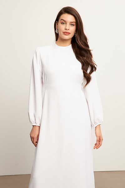 VAVİNOR Nevra Belted Dress - Ecru