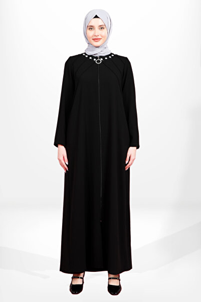 Beyza 3960 Siyah Ferace