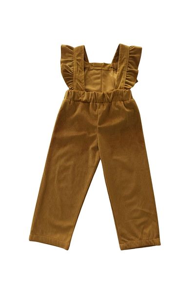 İncilay Girl's Velvet Salopet