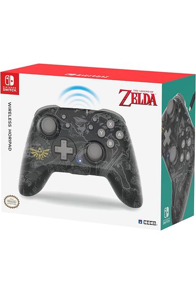 Hori Nintendo Switch - Licensed Horipad Legend of Zelda Edition Wireless Game Handle