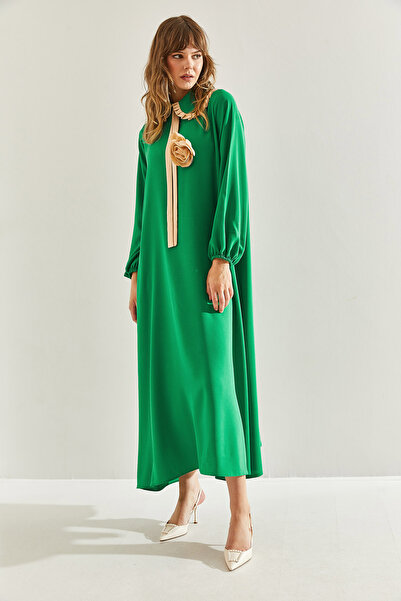 Bianco Lucci Women's Dress with Baby Collar and Mobile Accessories -60251096