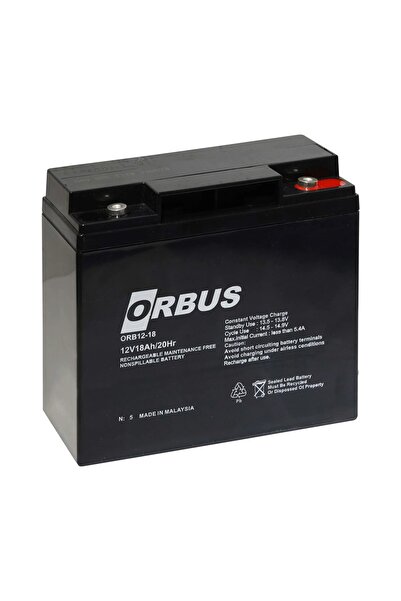 ORBUS Akü 12v 18ah