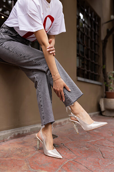 ANGELİNA JONES CHIADO DÁMSKÉ ZLATÉ ZLATÉ SPECIÁLNÍ BOTY NA PODPATKU KAMENE