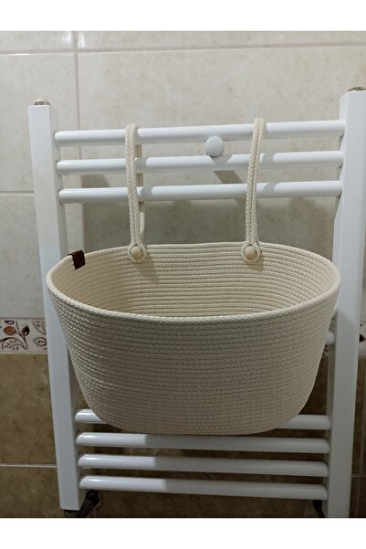 Pınar Gündoğdu Collection Organizer Hanging Basket Crib Side Basket Wicker Basket