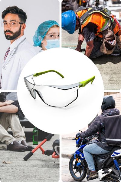 Practials Laborant Motocycles Work Safety Goggles for Builders and Daily Use