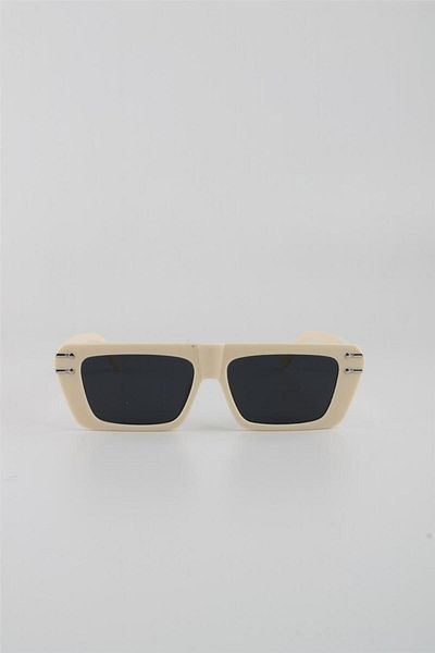 Silvio Monetti Women's Sunglasses - Cream UV400 Filter, Model615396
