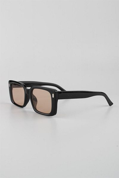 Silvio Monetti Unisex Black Beige UV400 Sunglasses -615386