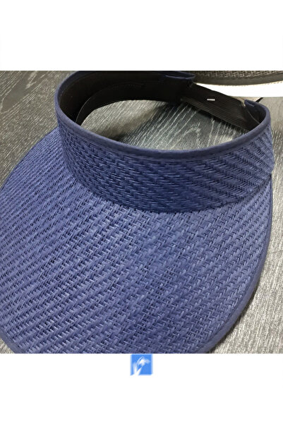 Kardelen Butik Denizli Pălărie de soare din paie anti-UV (57-58 cm) (elastic la spate)