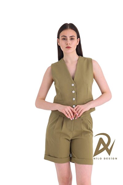 NILOO المرأة: تصميم خاص للموسم الجديد، سترة مع شورت سفلي، بدلة علوية صيفية.