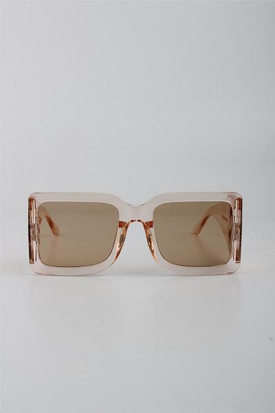Silvio Monetti UV400 Filter Beige Women's Sunglasses -615388