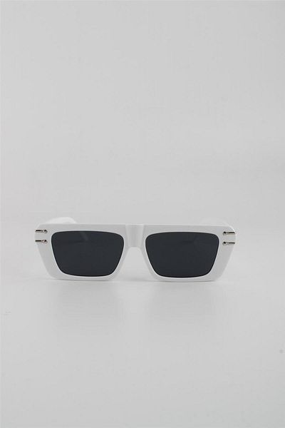 Silvio Monetti Women's Sunglasses - White UV400 Filter, Model615400