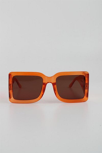 Silvio Monetti Women's Sunglasses - Orange UV400 Filter, Model615387
