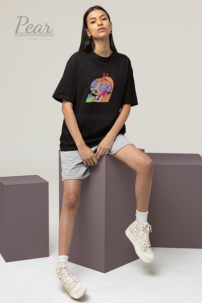 Pear Wear Μπλουζάκι Powerpuff Girls Blossom Printed Unisex T-shirt Oversize
