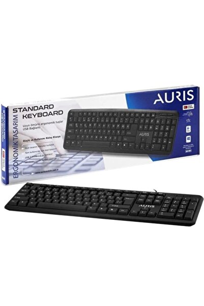 Genel Markalar Auris Ars-kb01 Usb Kablolu Standart Q Klavye
