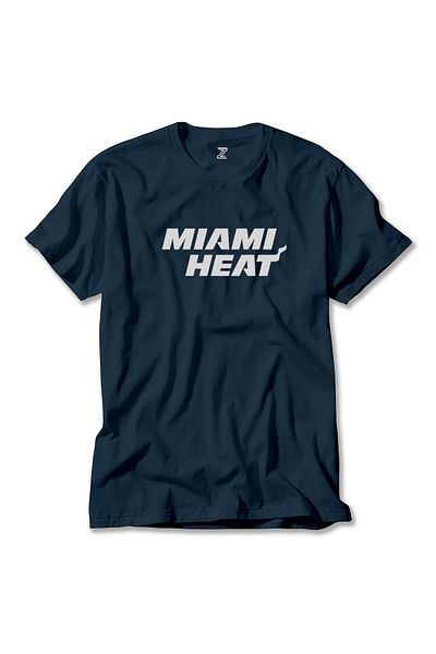 Z zepplin Μπλουζάκι Miami Heat White Navy Blue