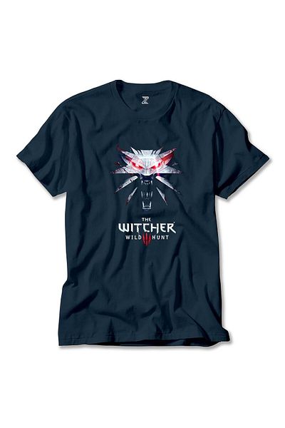Z zepplin Μπλουζάκι The Witcher Wild Navy Blue