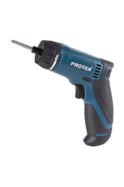 Proter 1.0 - 1.4 Ah PST 107 Kit Akülü Şarjlı Tornavida Makinesi Darbesiz 6 Volt 2 Yıl 1