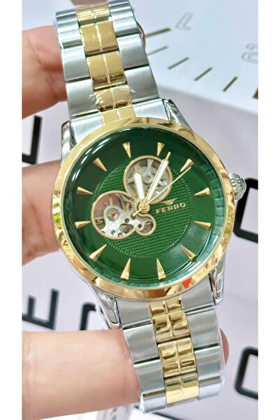 FERRO Retro Brand Men's Automatic Wristwatch - 2 Years Warranty