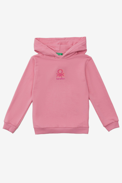 Benetton Pink Girl's Sweatshirt