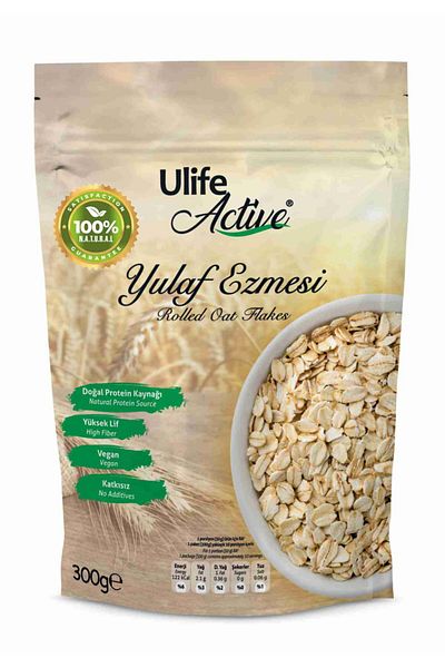 uLife Active 300 G Natural Oatmeal - No Additives