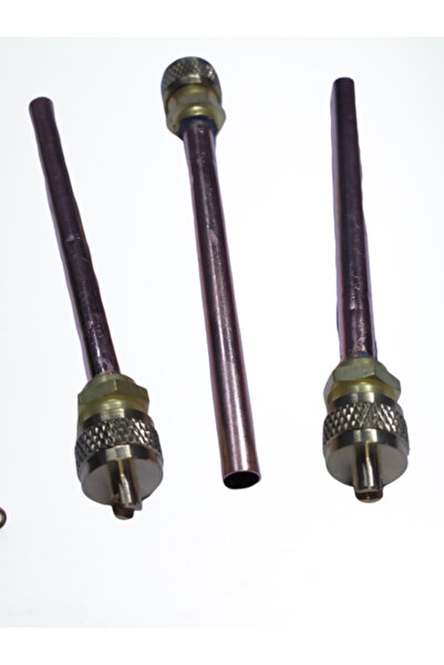 Universal 1/4 Iğneli Bakır Borulu ( Sibop ) Kaynaklı ( 10 Adet )