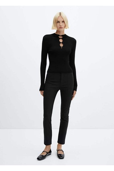 MANGO Woman Cropped skinny pants