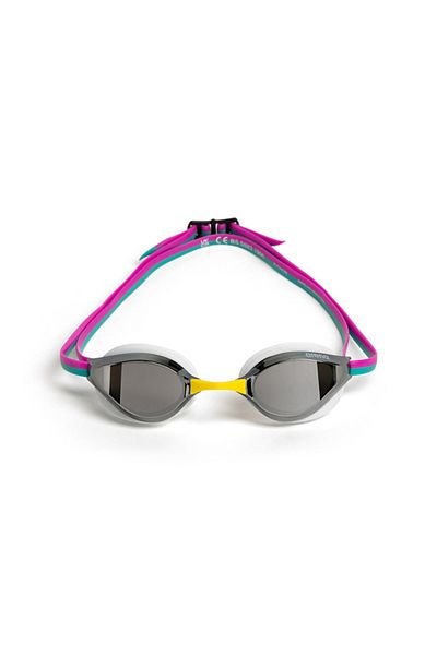 ARENA Python Patterned Silver Swimming Goggles