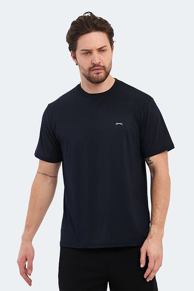 Slazenger Ανδρικό μπλουζάκι Navy Blue OSWIN KTN