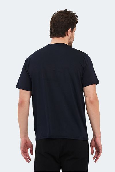 Slazenger Ανδρικό μπλουζάκι Navy Blue OSWIN KTN