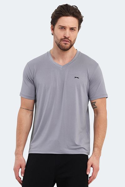 Slazenger Ανδρικό T-Shirt σε γκρι χρώμα - KATRIINA