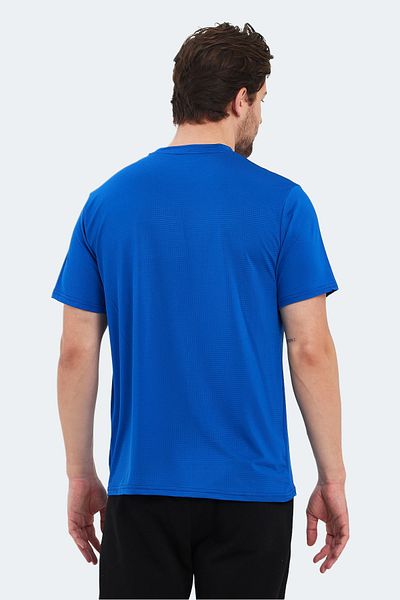 Slazenger OSWIN KTN - Ανδρικό μπλουζάκι Saks Blue