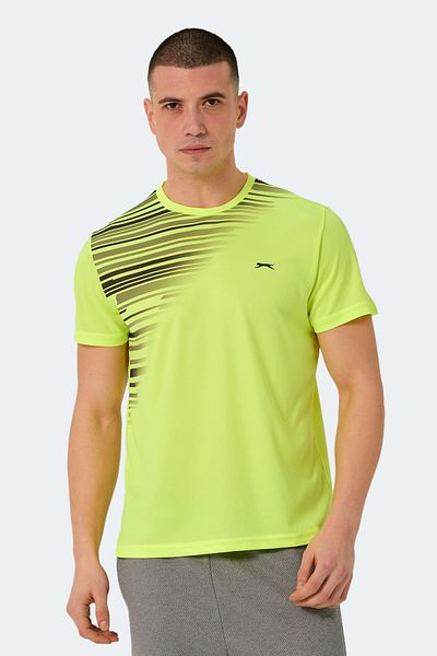Slazenger Ανδρικό κίτρινο νέον μπλουζάκι RAVEN