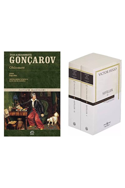 İletişim Yayınevi Oblomov İvan Aleksandroviç Gonçarov - Sefiller 2 Cilt Takım Victor Hugo