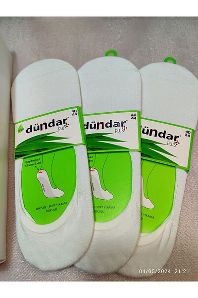 Dündar Balerini Bamboo pentru bărbați - Model White 5541 Plus