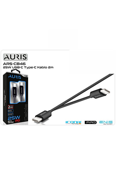 RED DEER AURIS ARS-CB46 20W USB C TYPEC 25W 2METRE KABLO