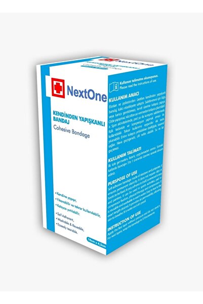 Nextone medikal Kendinden Yapışkanlı El Bandajı 7,5 cm*4,5 m