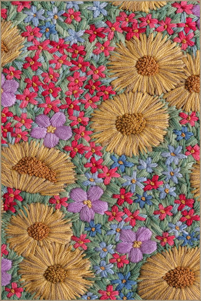 Rugs Modern Halı Multicolor Floral Patterned Woven Area Rug miravip8020