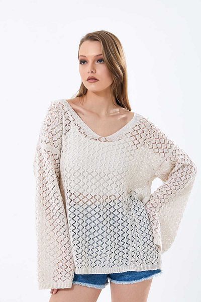 MODA MHE MODA MH SPANISH HOLE BLUZE WITH HANDLE HANGER, TUNIC, CAZAK