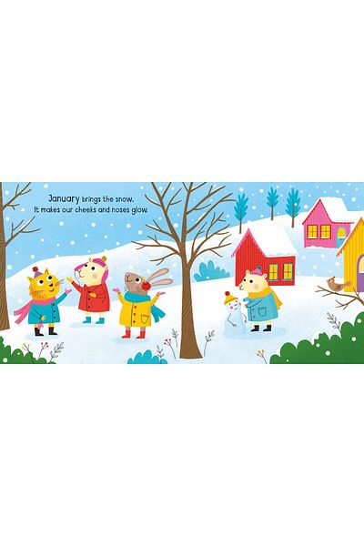Usborne Little Board Books Months of the Year