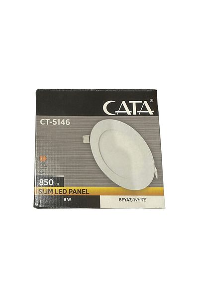 Cata CT-5146 9W 6400K (White Light) Flush Mounted LED Panel (4 Pieces)