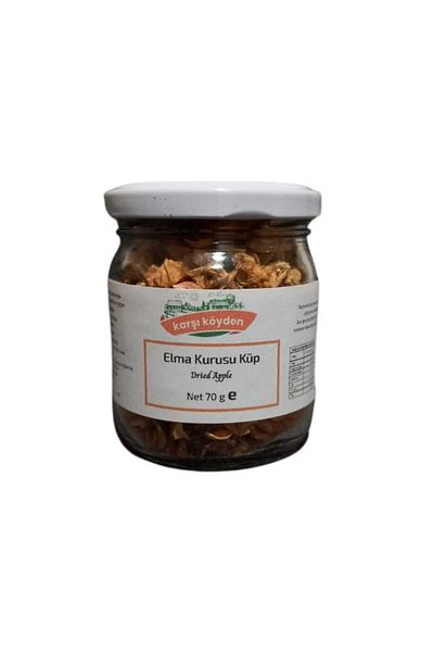 Karşı Köyden 70 g Dried Apple Cube Cut Dried Apple