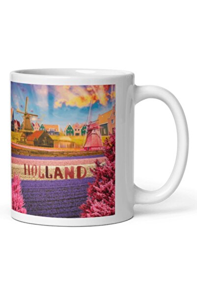 Dünyadan Hediyeler Holland Mug - 2 Pieces Travel Souvenir Mug